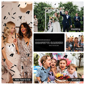 PEMUISE Safe non-toxic confetti suitable for indoor or outdoor use