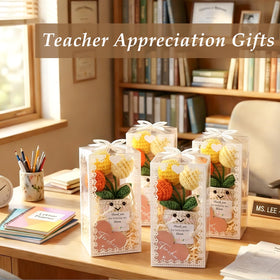 Pengtai crystal keychains with uplifting messages for teachers