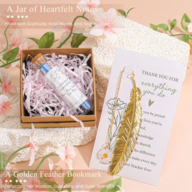 Pengtai gratitude message bottle offers a personal keepsake for teachers