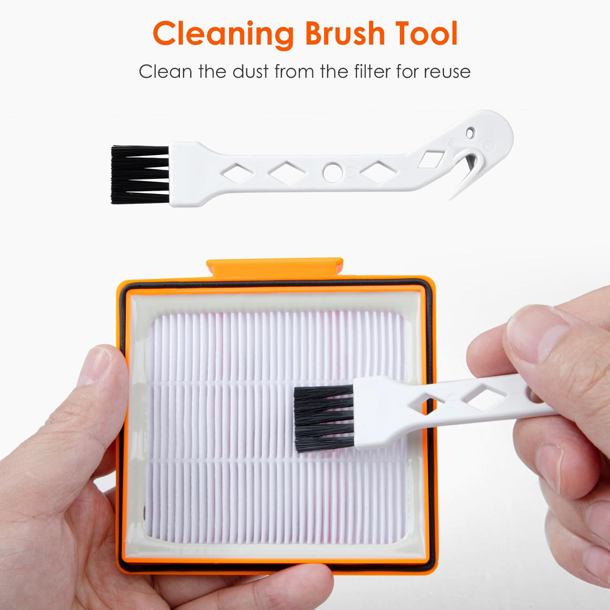 Penkineer Shark cleaning brush included for quick part refresh