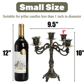 Peohud tulip-pattern candlestick adds texture and visual interest to any centerpiece.