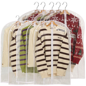 Perber All Clear garment bag 24x40 keeps suits visible and protected from dust