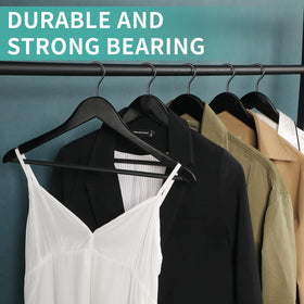 Perfecasa all-black set creates a cohesive, high-end closet look