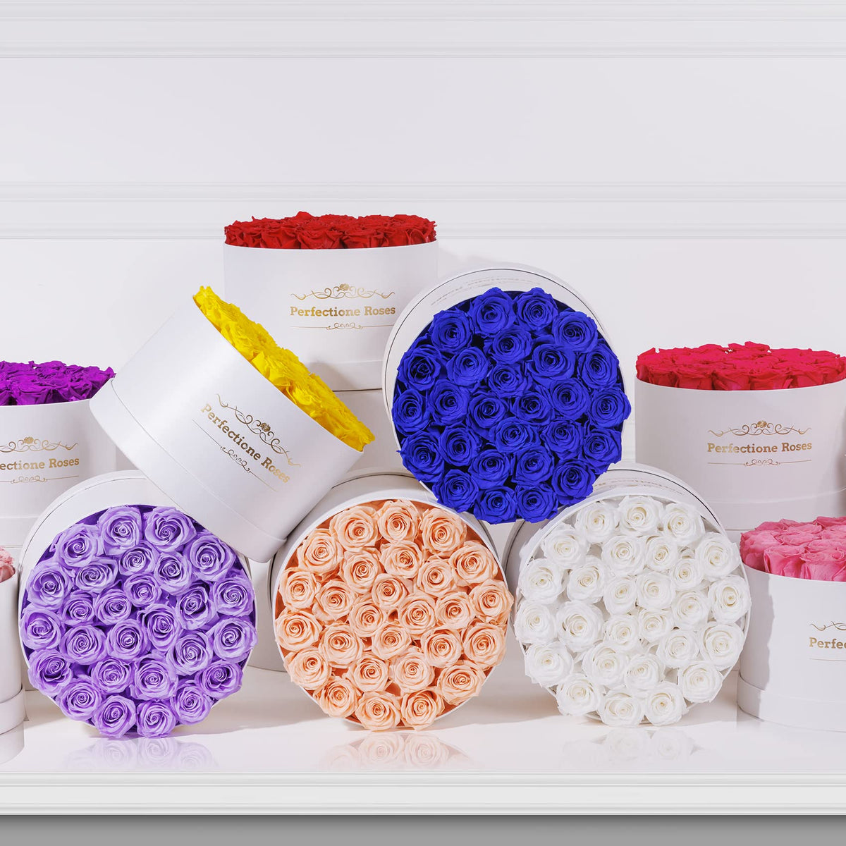 Perfectione Roses delivery-ready bouquet ready to surprise on special occasions