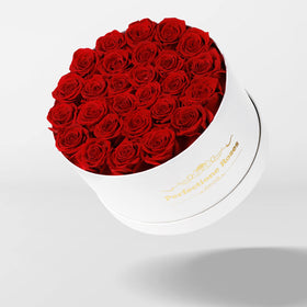 Perfectione Roses hand-made flower box conveying artisanal care and premium presentation