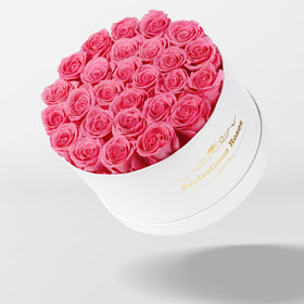 Perfectione Roses preserved-flowers texture close view demonstrates high-quality craftsmanship and elegance.