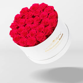 Perfectione Roses handmade by skilled florists, showcasing refined craftsmanship in a gift-ready box.