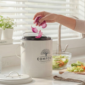 Perfnique cream-colored farmhouse-style design suits any kitchen aesthetic.