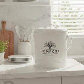 Perfnique 1.3 gallon countertop compost bin makes an eco-conscious gift.