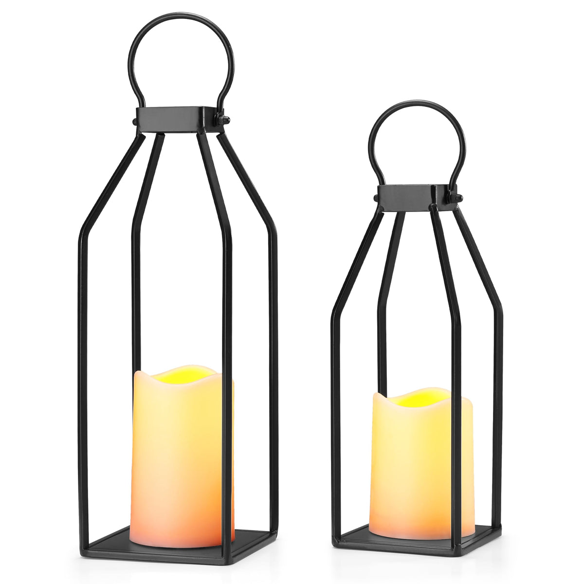 PERFNIQUE lantern for porch or patio décor, versatile for indoor or outdoor spaces.
