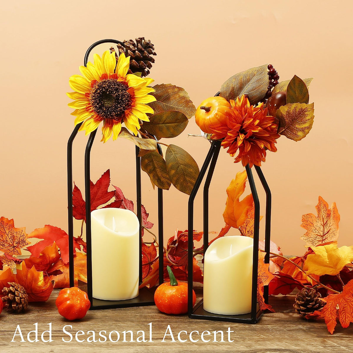 PERFNIQUE small flameless candle complements intimate lighting on shelves or tables.