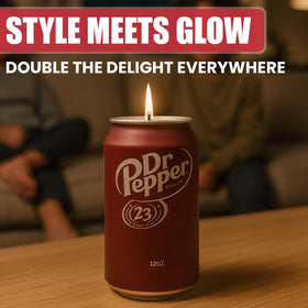 Perky Pulse Dr Pepper Candle fragrance diffuses a nostalgic mood and aroma
