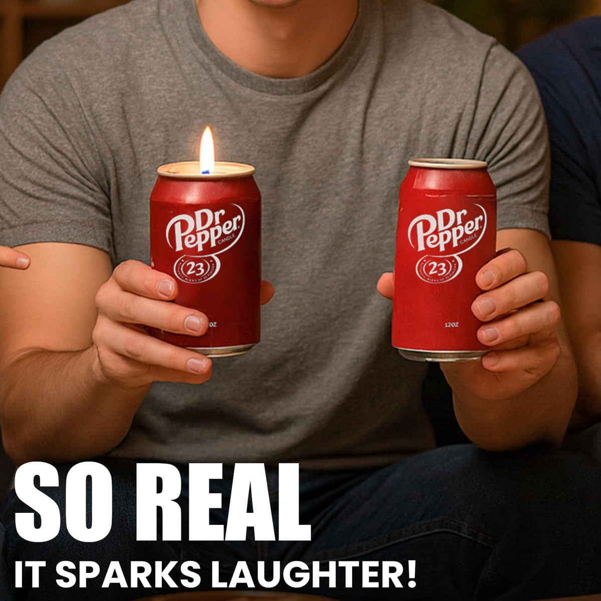 Perky Pulse Dr Pepper Candle gift-ready packaging sparks fun moments