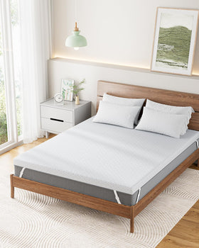 PERLECARE dorm and RV use topper for versatile comfort on the go.