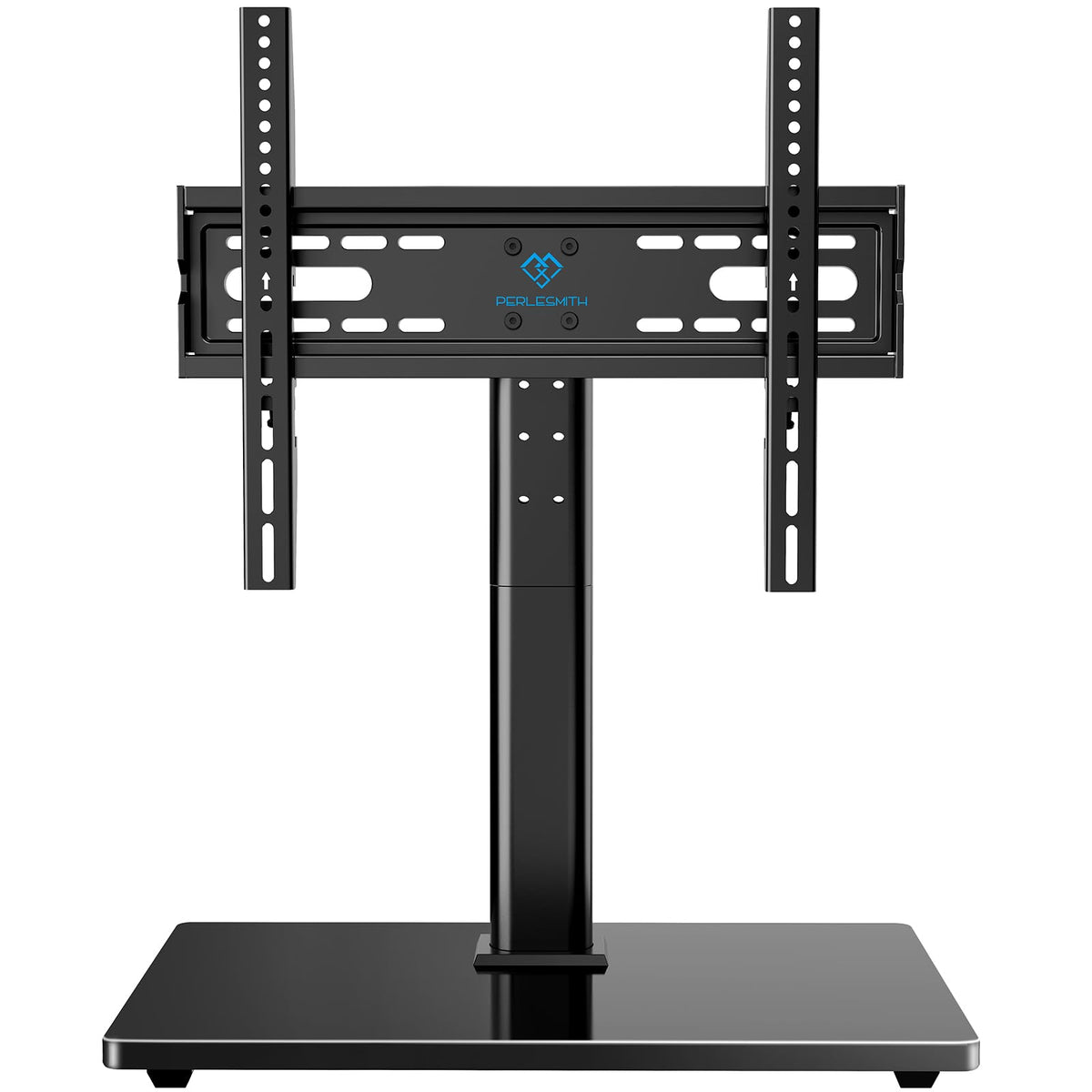 PERLESMITH sturdy build supports TVs up to 88 lbs.