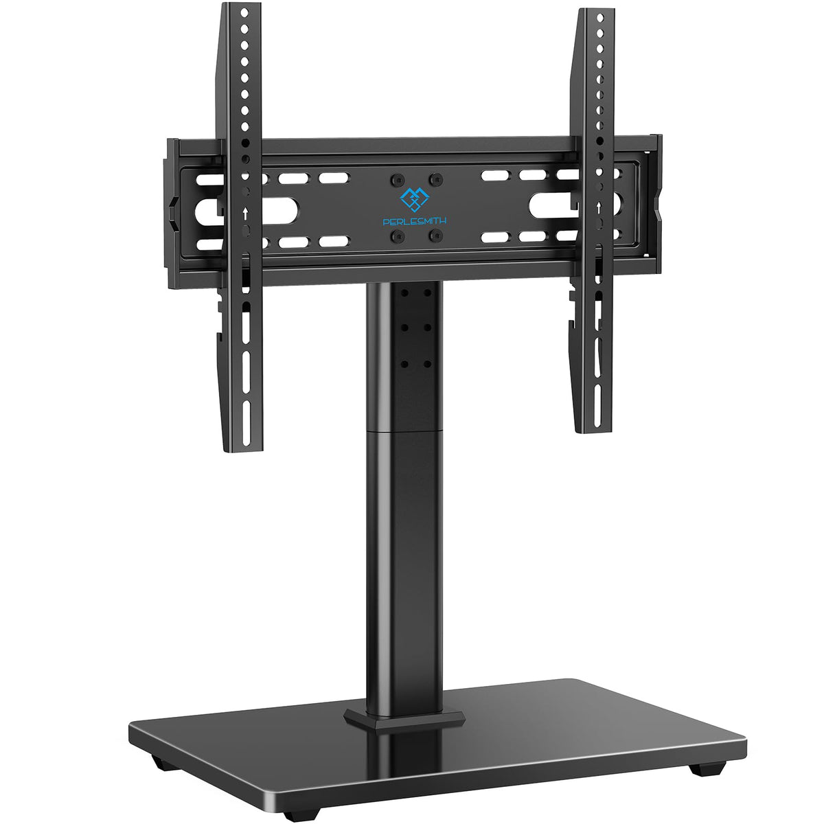 PERLESMITH universal TV stand supports 32–70 inch TVs for versatile living room setups.