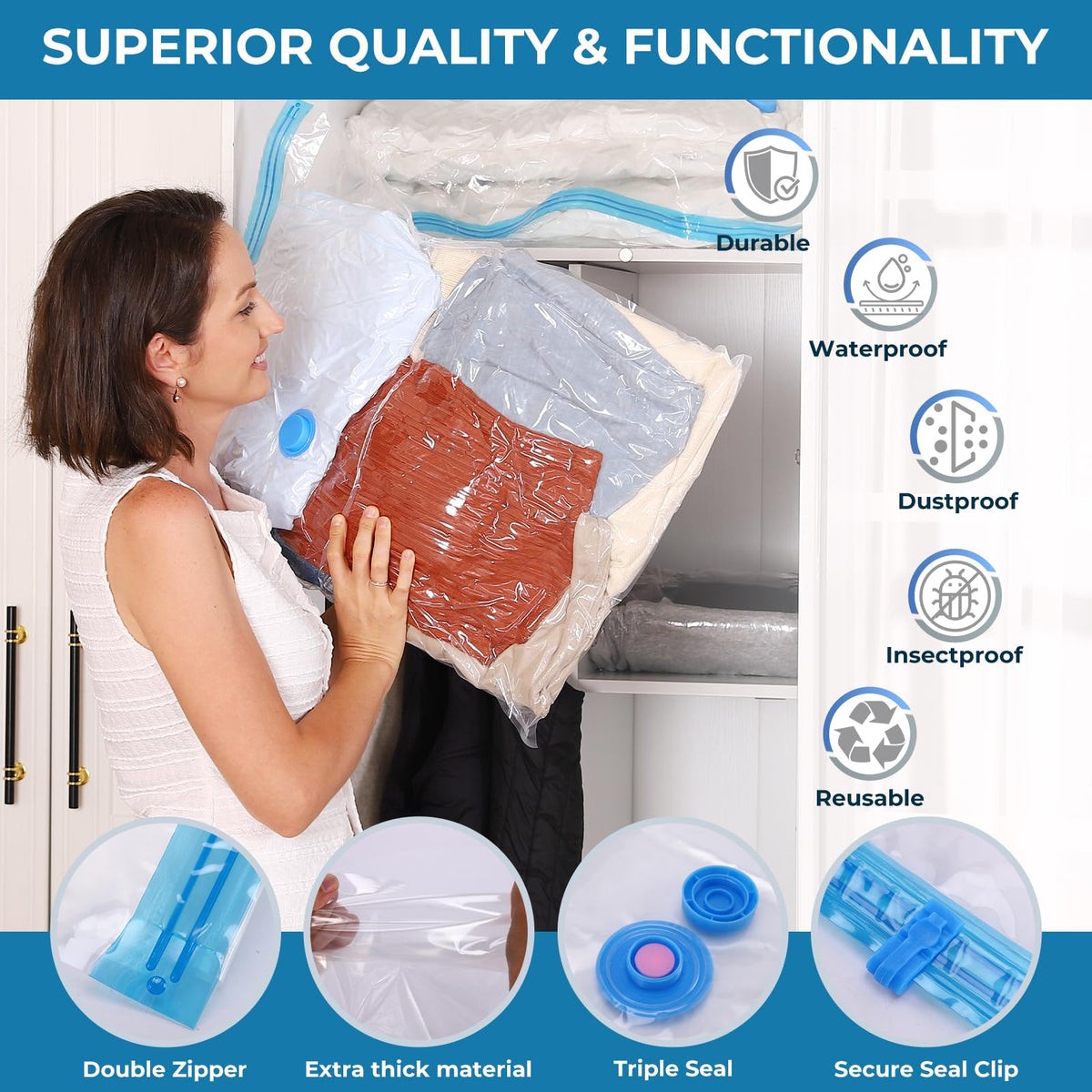 PERMAROMA compact and portable packing system for on-the-go use