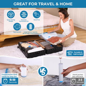 PERMAROMA bags with triple-seal valve for airtight storage