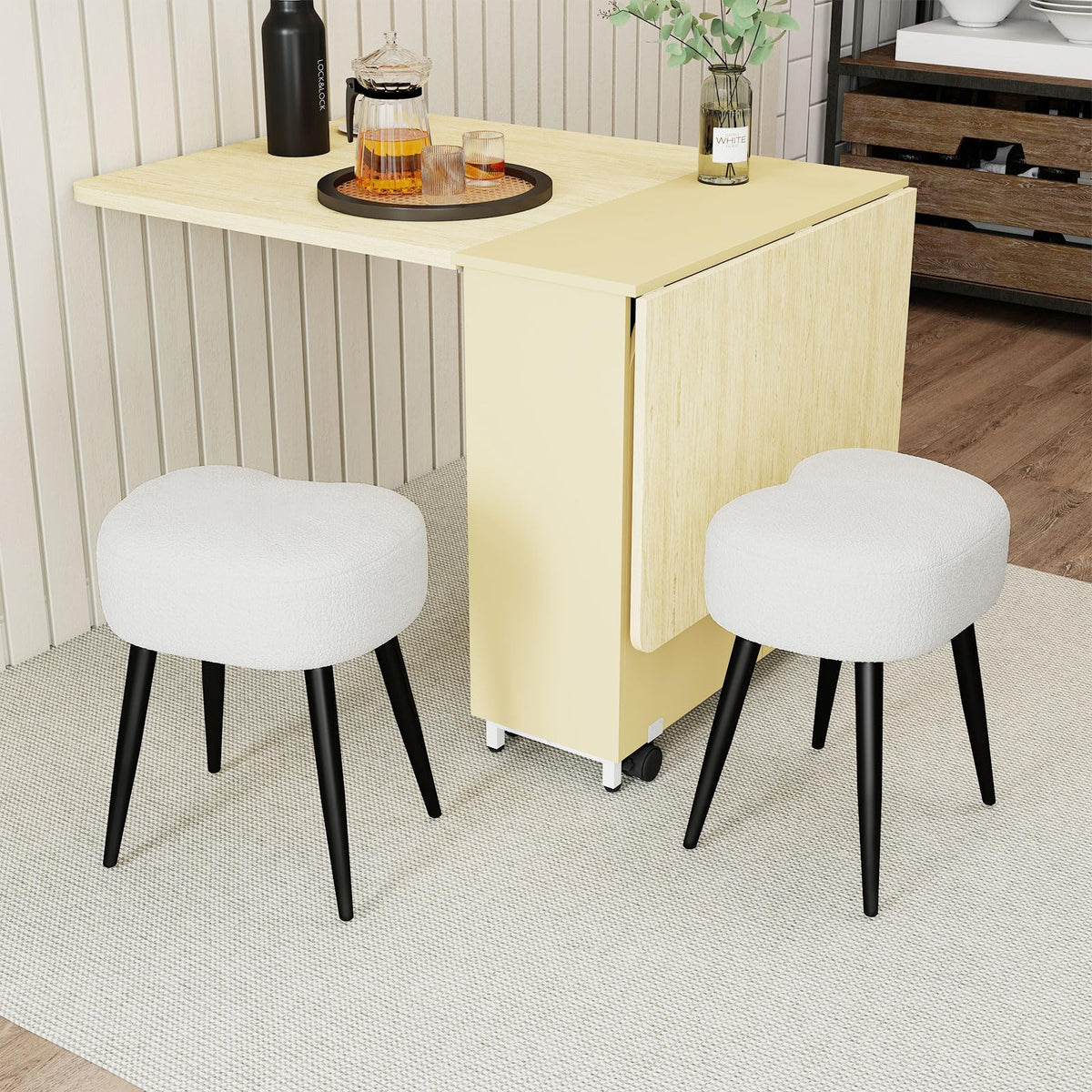 Soft teddy velvet texture enhances room ambiance and touch.