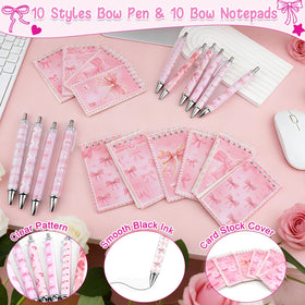 Perpetily acrylic keychain pink bow, portable memory keepsake