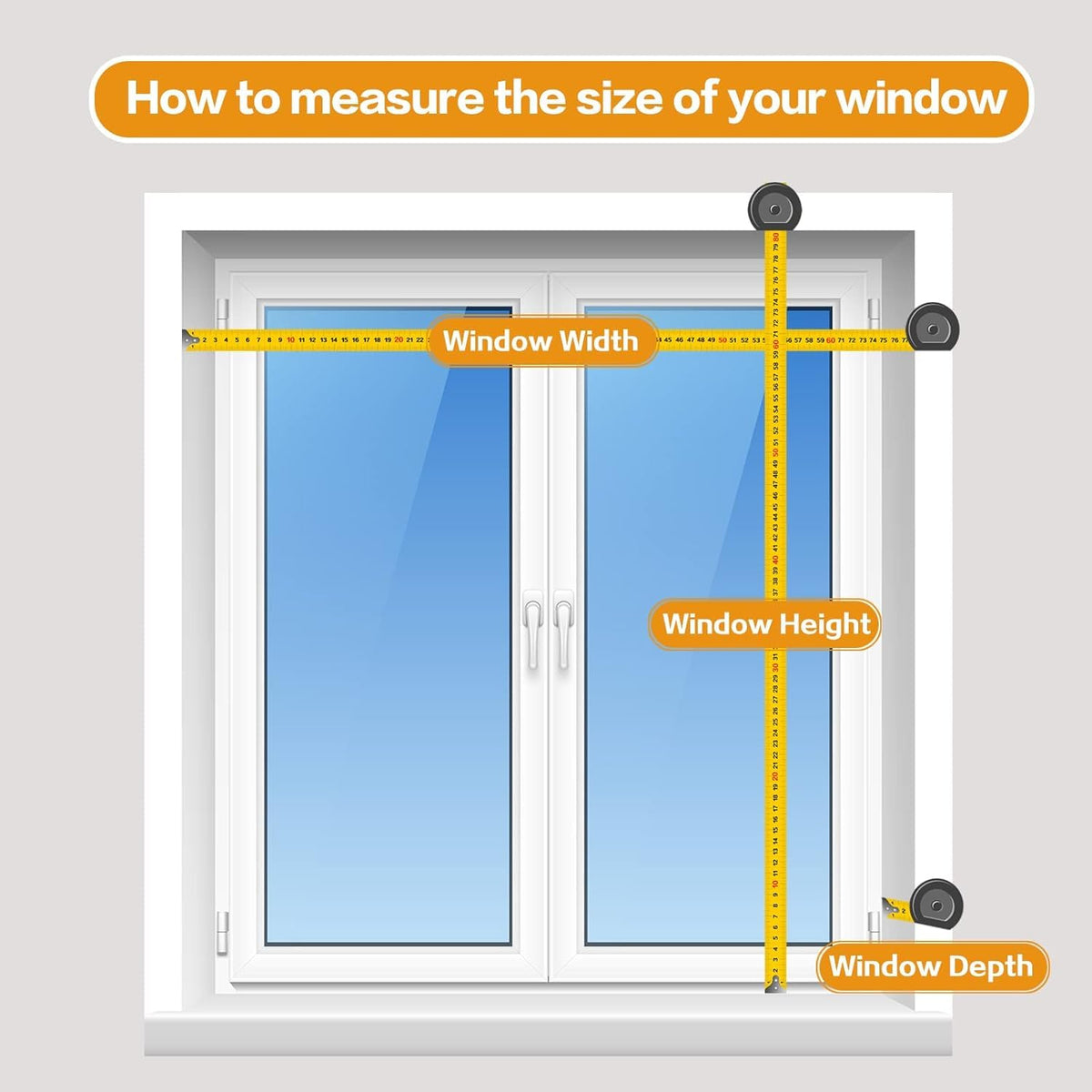 Persilux mounting guide supports inside or outside installation