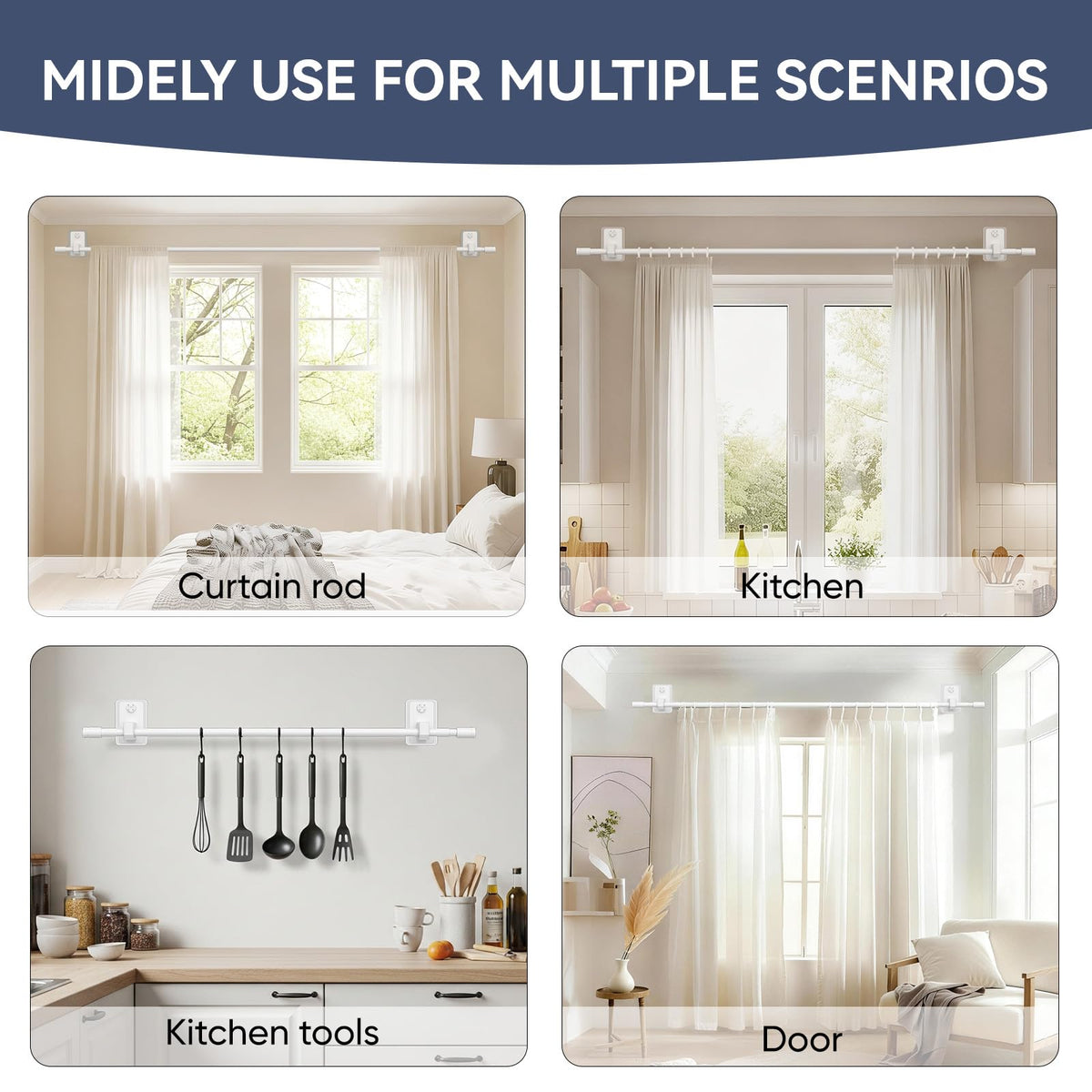 PeSenp 2.0 micro-pins leave minimal wall holes for easy removal in rental homes.