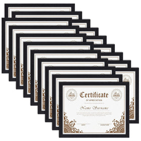 PETAFLOP 18-pack 8.5x11 frames for versatile wall or desk display