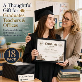 PETAFLOP diploma frame 8.5x11 suitable for awards and diplomas