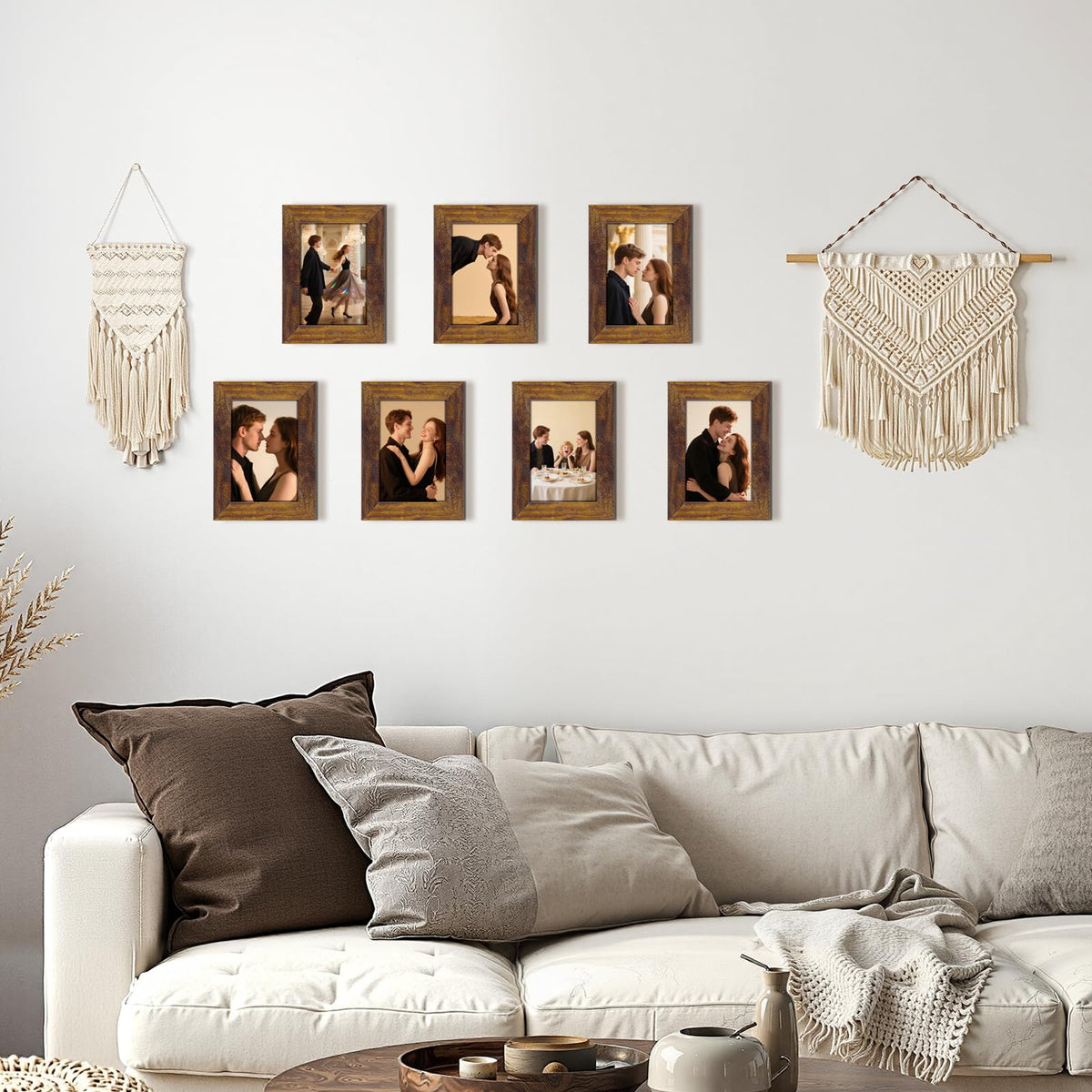 PETAFLOP frame with easel back and hardware for versatile placement.