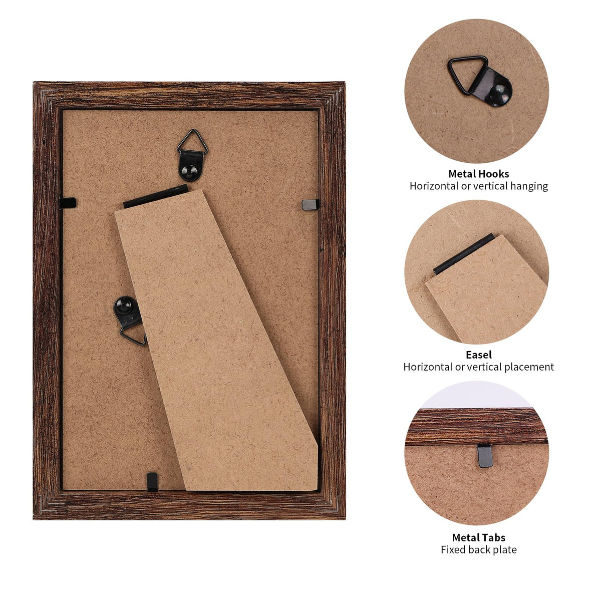 PETAFLOP HD plexiglass front provides a clear view and protects memories in any display.