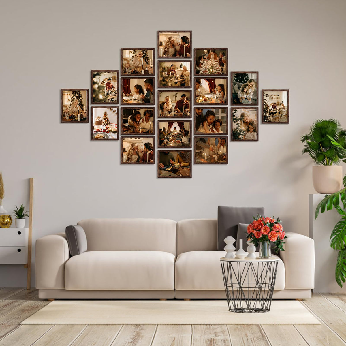 PETAFLOP HD plexiglass front protects photos while preserving clarity.