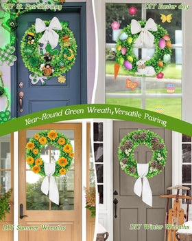 Petalyn st patricks day wreath accent for festive celebrations