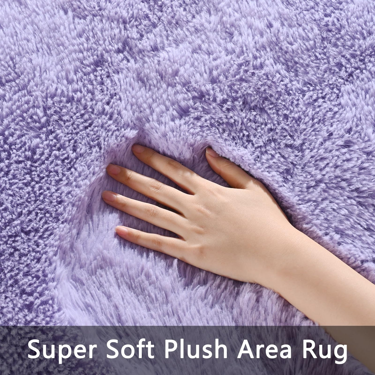 Pettop non-slip bottom area rug stays in place on clean floors.
