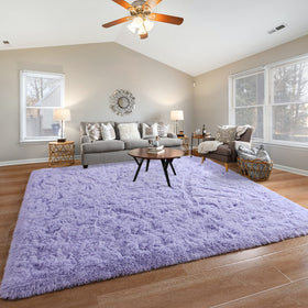 Pettop lavender rug enhances nursery and classroom decor with inviting color.