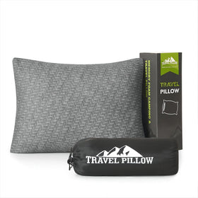 PEUJEW camping pillow compact size ready for backpacking comfort.