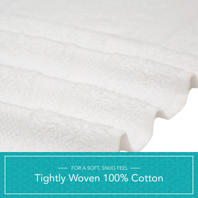 Pleasant Home towel set suited for daily use and guest rooms.