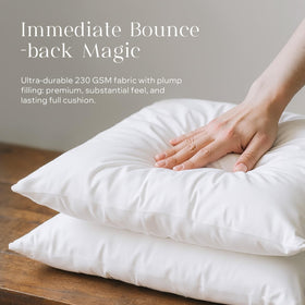 Phantoscope 18x18 pillow inserts no-woven fabric offers breathable durability.