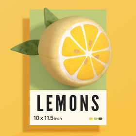 Phantoscope Lemon Shaped Throw Pillow on couch enhances cheerful ambiance.