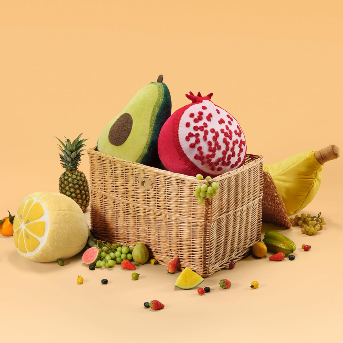 Phantoscope Lemon Shaped Throw Pillow gift packaging idea for gifting.