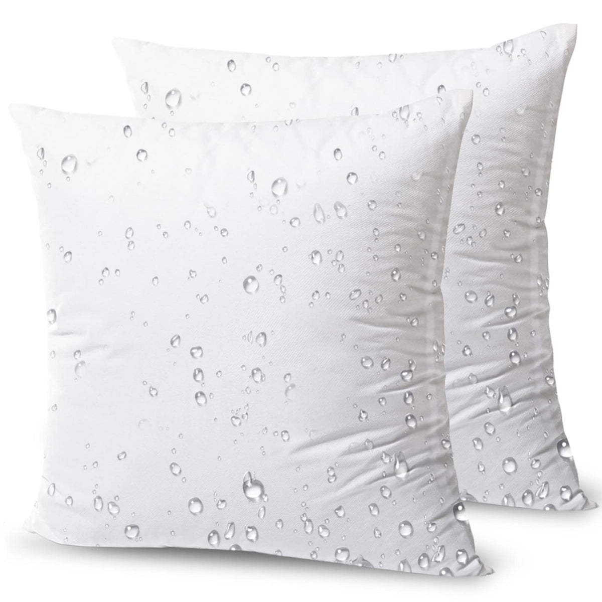 Phantoscope outdoor pillow insert, 20x20, with water-resistant liner for outdoor durability