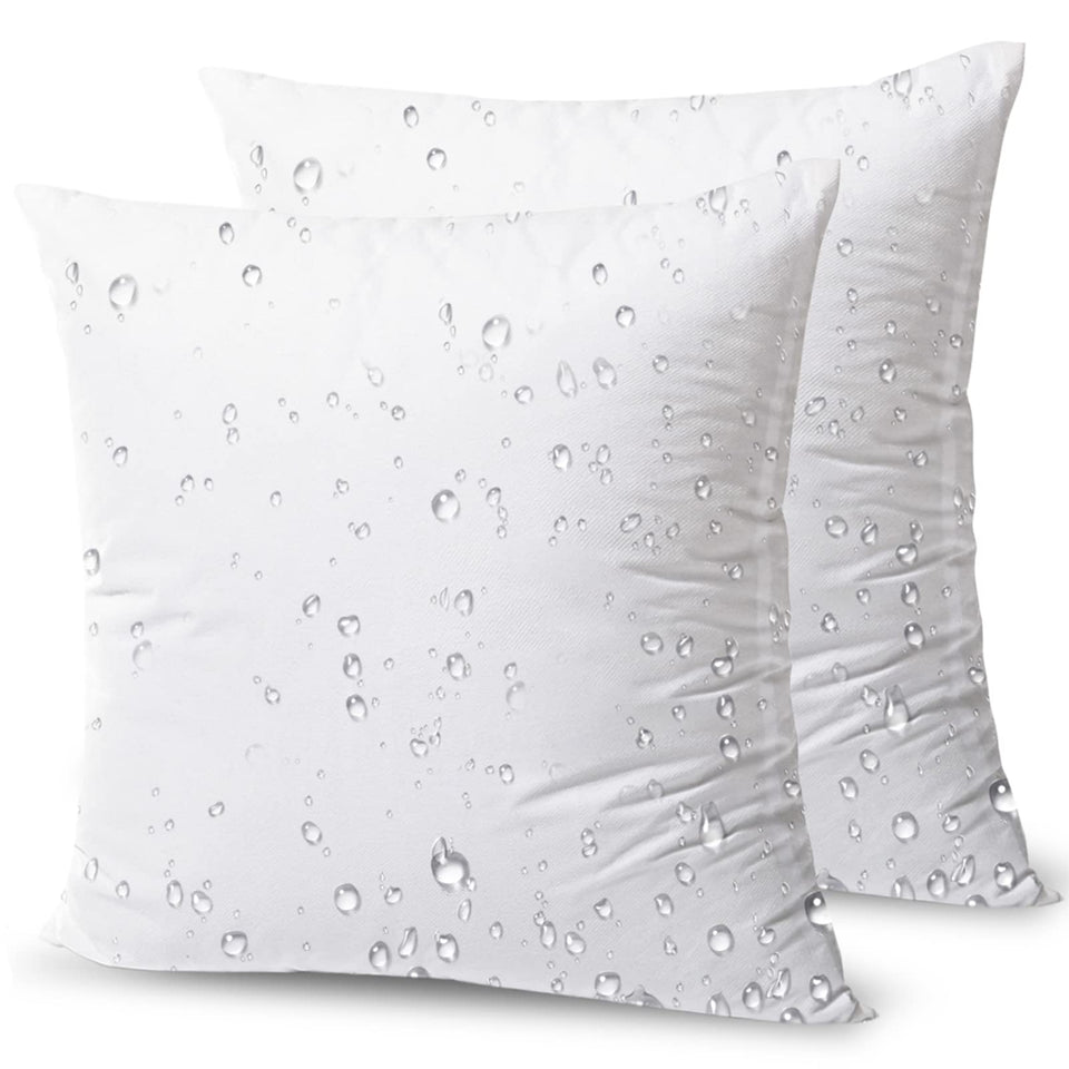 Phantoscope outdoor pillow insert, 20x20, with water-resistant liner for outdoor durability