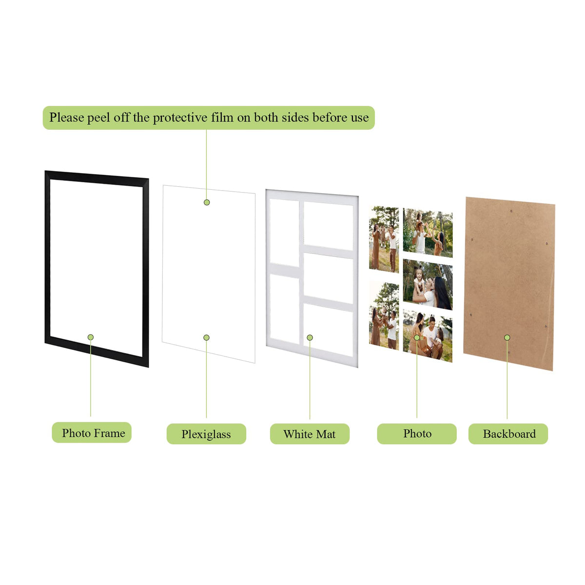 PHAREGE replaceable front cover simplifies cleaning and future updates.
