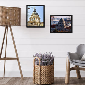 PHAREGE lightweight polystyrene frame is easy to handle and place.