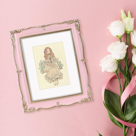 PHAREGE ornate edge detail frame adds timeless elegance to any wall or table.
