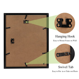 PHAREGE wall-ready set for cohesive family photo displays.