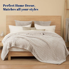 PHF 3D clip pattern decor enhances room aesthetics.