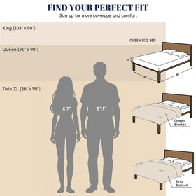 PHF bedroom decor ambient shot emphasizing cozy breathable comfort.