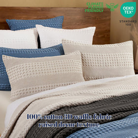 PHF envelope closure closeup demonstrates secure, durable pillow fit.