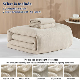 PHF neutral bedroom setup image highlights simple, coordinated décor