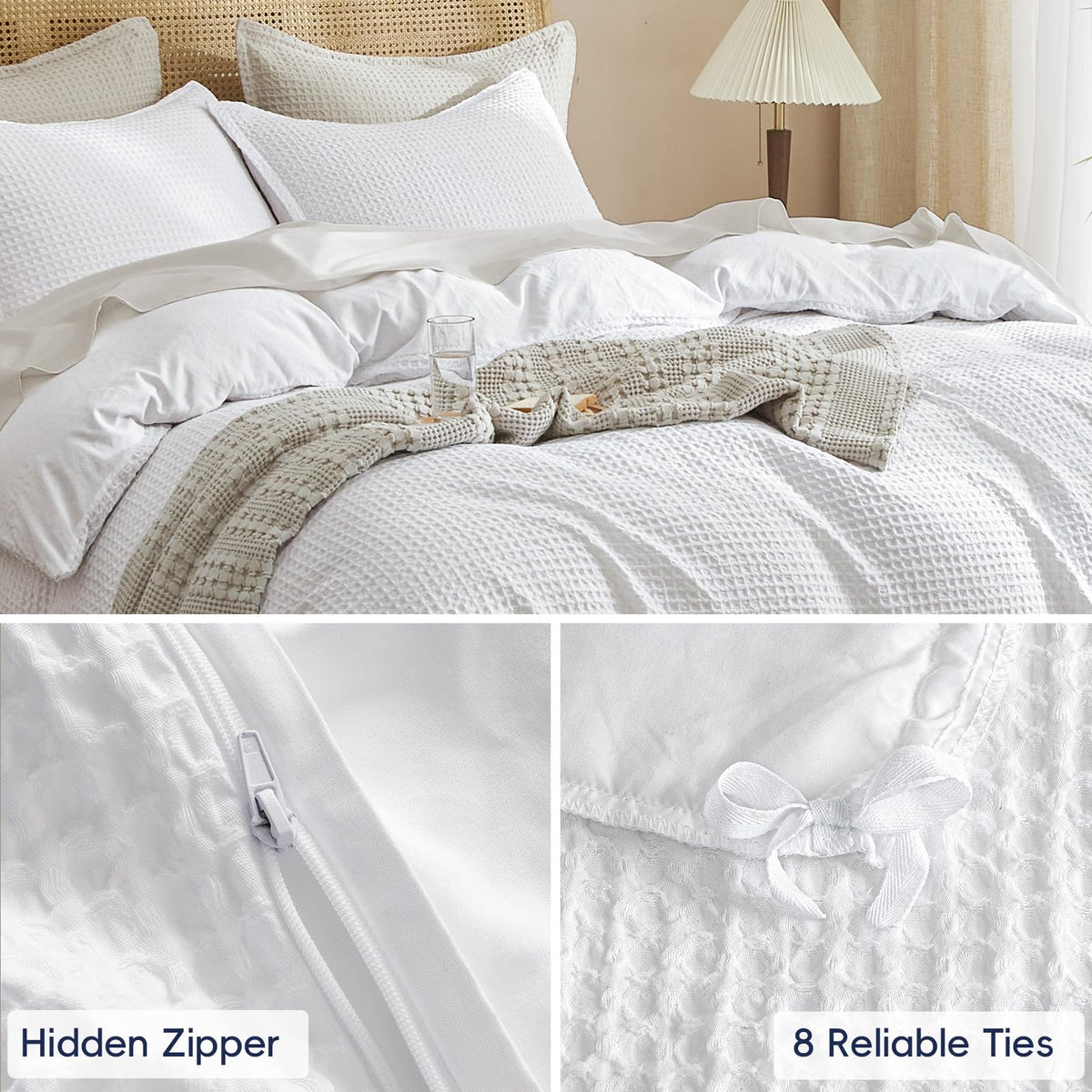 PHF no-snag durable weave resists pilling for long-lasting bedding